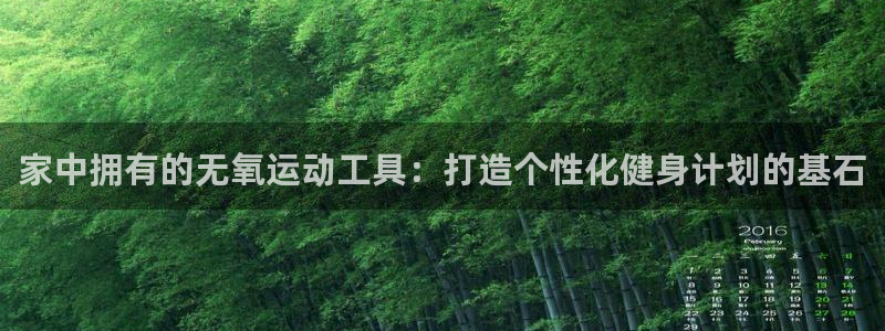 fb平台体育：家中拥有的无氧运动工具：打造个性化健身计划的基